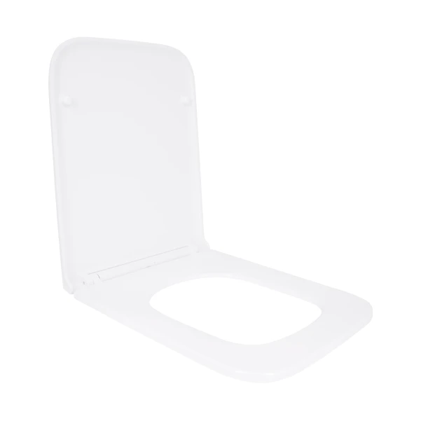 Сиденье для унитаза Qtap (Gemini 520) 448x357x38,5 мм, White, с микролифтом, Slim Duroplast, Quick Release QTSC179W49386 - 2 фото