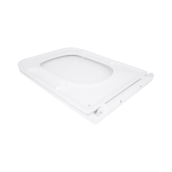 Сиденье для унитаза Qtap (Gemini 520) 448x357x38,5 мм, White, с микролифтом, Slim Duroplast, Quick Release QTSC179W49386 - 3 фото