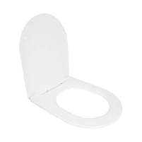 Сиденье для унитаза Qtap (Taurus 490) 422x360x30 мм, White, с микролифтом, Slim Duroplast, Quick Release QTSC179W49383 - 2 фото