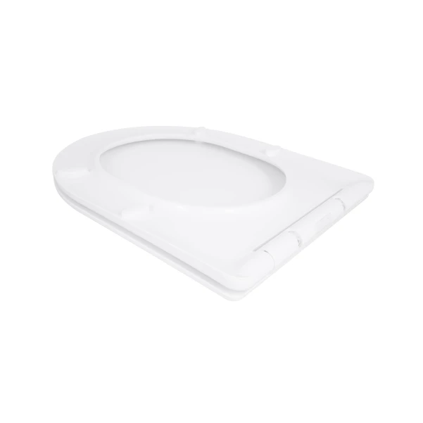 Сиденье для унитаза Qtap (Taurus 490) 422x360x30 мм, White, с микролифтом, Slim Duroplast, Quick Release QTSC179W49383 - 3 фото