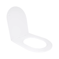 Сиденье для унитаза Qtap (Taurus 520) 455x365x38 мм, White, с микролифтом, Slim Duroplast, Quick Release QTSC179W49384 - 2 фото
