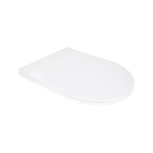 Сиденье для унитаза Qtap (Taurus 520) 455x365x38 мм, White, с микролифтом, Slim Duroplast, Quick Release QTSC179W49384