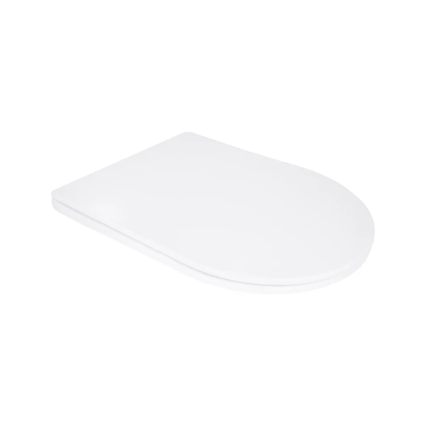 Сиденье для унитаза Qtap (Taurus 520) 455x365x38 мм, White, с микролифтом, Slim Duroplast, Quick Release QTSC179W49384