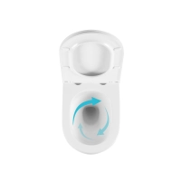 Готове рішення Qtap для ванної кімнати: підвісний унітаз Taurus Ultra Quiet 515×360×350 + комплект інсталяції Nest 4 в 1 (лінійна клавіша Chrome) - 5 фото