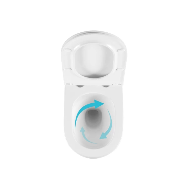 Готове рішення Qtap для ванної кімнати: підвісний унітаз Taurus Ultra Quiet 515×360×350 + комплект інсталяції Nest 4 в 1 (лінійна клавіша Chrome) - 5 фото