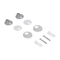 Qtap Сиденье для унитаза (Robin 490, Scorpio 490) 430x363x60 мм, White, с микролифтом, Slim Duroplast, MagLock QTSC179W48915 - 4 фото