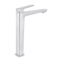 Змішувач для раковини високий Qtap Crow  QTCRO269CRM48645 Chrome - 2 фото