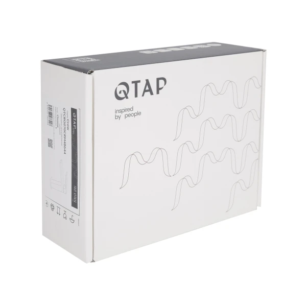 Змішувач для раковини низький Qtap Crow  QTCRO270CRM48644 Chrome - 7 фото