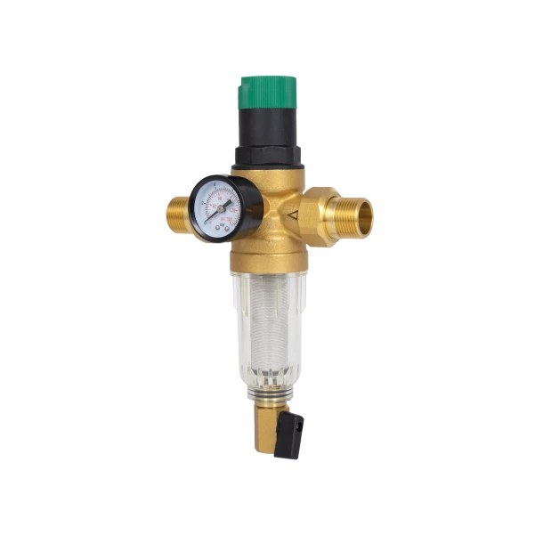 Фильтр самопромывной Thermo Alliance Forte 3/4" с редуктором для холодной воды SF128W20C - 2 фото
