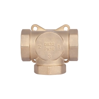 Клапан триходовий Thermo Alliance Standart 1" 1/4 ВР ручний SF363W32 - 4 фото
