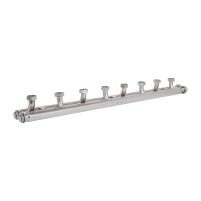 Коллектор распределительный Thermo Alliance Forte Quick System для 4 насосных групп 1 1/4"x1, нерж. сталь SUS 304 TAF-QSK4