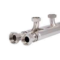 Колектор розподільчий Thermo Alliance Forte Quick System для  4 насосних груп 1 1/4"x1, нерж. сталь SUS 304 TAF-QSK4 - 3 фото