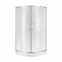 Набор Lidz душевая кабина Latwa SC90x90.SAT.LOW.FR, стекло Frost 4 мм + поддон Kupala