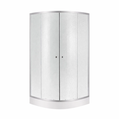 Набор Lidz душевая кабина Latwa SC90x90.SAT.LOW.FR, стекло Frost 4 мм + поддон Kupala