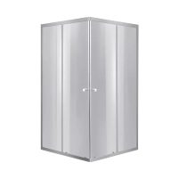 Душевая кабина Lidz Wawel SC90x90.SAT.LOW.DGR, стекло темне тонированное 4 мм без поддона