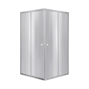 Душова кабіна Lidz Wawel SC90x90.SAT.LOW.DGR, скло темне тоноване 4 мм без піддона