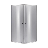 Душевая кабина Lidz Latwa SC90x90.SAT.LOW.DGR, стекло темное тонированное 4 мм без поддона