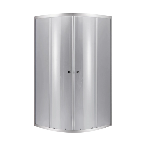 Душова кабіна Lidz Latwa SC90x90.SAT.LOW.DGR, скло темне тоноване 4 мм без піддона