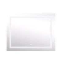 Дзеркало Lidz Kubis (KU1) 1200х800 з LED-підсвічуванням Touch, з антизапотіванням, з димером, рег. яскравості LDKUB120080049008 - 3 фото