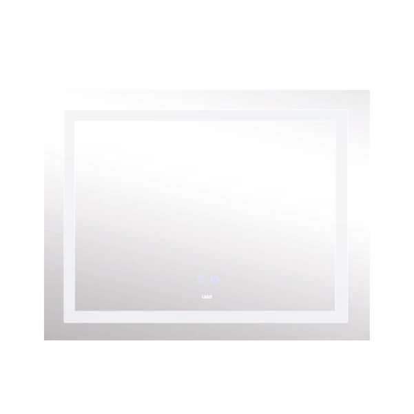 Дзеркало Lidz Kubis (KU1) 1200х800 з LED-підсвічуванням Touch, з антизапотіванням, з димером, рег. яскравості LDKUB120080049008 - 3 фото