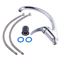 Змішувач для кухні Lidz Mars 007F (k40) LDMAR007FCRM34857 Chrome - 5 фото