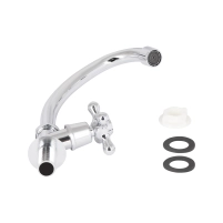 Монокран для кухні Lidz Lamb 269F1 LDLAM269F1CRM44976 Chrome - 3 фото