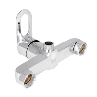 Смеситель для душа Lidz Latwa 010 (с душевым гарнитуром) (k40) LDLAT010CRM45416 Chrome - 2 фото