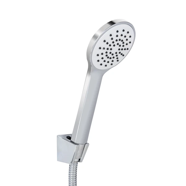 Смеситель для душа Lidz Latwa 010 (с душевым гарнитуром) (k40) LDLAT010WHI45426 White - 3 фото