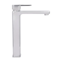 Змішувач для раковини  Lidz Dozorca 001FH високий (k35) Chrome LDDOZ001FHCRM48990 - 3 фото