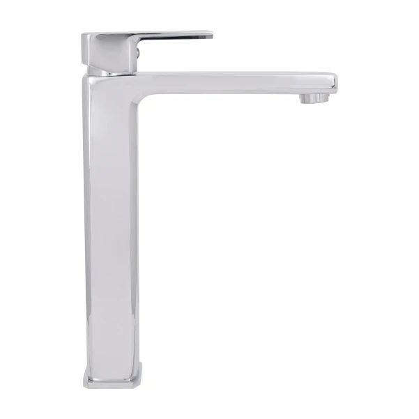 Змішувач для раковини  Lidz Dozorca 001FH високий (k35) Chrome LDDOZ001FHCRM48990 - 3 фото