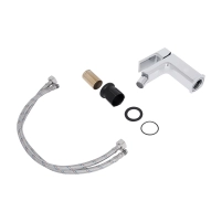 Змішувач для біде  Lidz Dozorca 001AF (k35) Chrome LDDOZ001AFCRM48991 - 6 фото