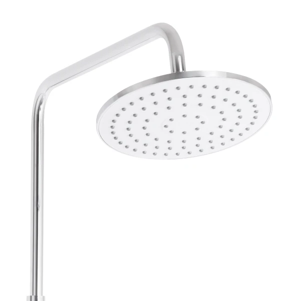 Душевая система универсальная Lidz Latwa 1031 на три потребителя (с изливом) (k35) White LDLAT1031WHI48994 - 6 фото