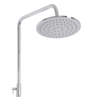 Душевая система универсальная Lidz Latwa 1031 на три потребителя (с изливом) (k35) Chrome LDLAT1031CRM48993 - 6 фото