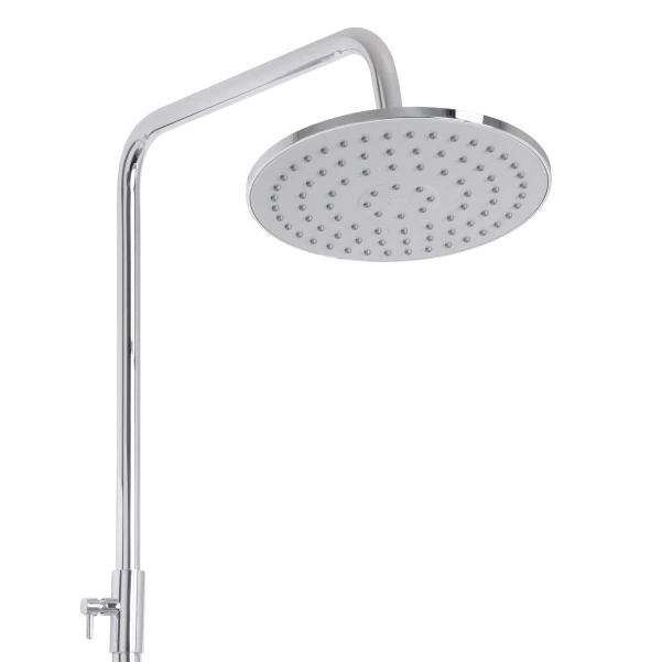 Душевая система универсальная Lidz Latwa 1031 на три потребителя (с изливом) (k35) Chrome LDLAT1031CRM48993 - 6 фото