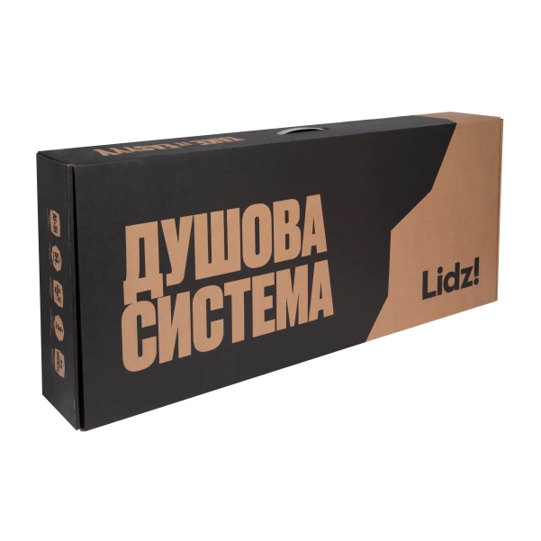 Душевая система универсальная Lidz Latwa 1031 на три потребителя (с изливом) (k35) Chrome LDLAT1031CRM48993 - 8 фото