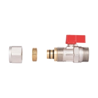 Кран кульовий обтискний Thermo Alliance Forte 20х3/4" ЗР SF262W20 - 8 фото