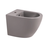 Биде подвесное Qtap Robin 515x370x350 мм, Stone grey QT13551381GSG
