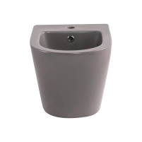 Биде подвесное Qtap Robin 515x370x350 мм, Stone grey QT13551381GSG - 2 фото