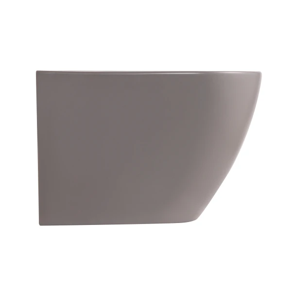 Биде подвесное Qtap Robin 515x370x350 мм, Stone grey QT13551381GSG - 3 фото