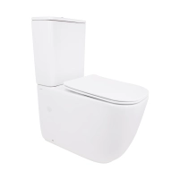 Унітаз підлоговий Qtap Aquarius Ultra Quiet 620×355×790 мм з сидінням Soft-close, White QTAQAW27W49262