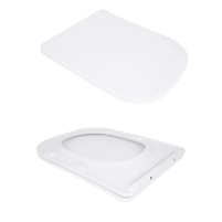 Унітаз підлоговий Qtap Aquarius Ultra Quiet 620×355×790 мм з сидінням Soft-close, White QTAQAW27W49262 - 7 фото