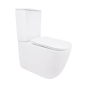 Унітаз підлоговий Qtap Aquarius Ultra Quiet 620×355×790 мм з сидінням Soft-close, White QTAQAW27W49262