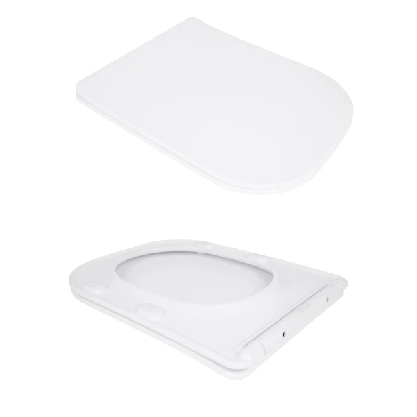 Унітаз підлоговий Qtap Aquarius Ultra Quiet 620×355×790 мм з сидінням Soft-close, White QTAQAW27W49262 - 7 фото