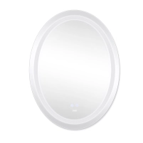 Дзеркало Lidz Vida 700х500 з LED-підсвічуванням Touch, з антизапотіванням, з димером, рег. яскравості LD78LF5070 - 3 фото
