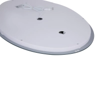 Дзеркало Lidz Vida 700х500 з LED-підсвічуванням Touch, з антизапотіванням, з димером, рег. яскравості LD78LF5070 - 5 фото