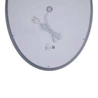 Дзеркало Lidz Vida 700х500 з LED-підсвічуванням Touch, з антизапотіванням, з димером, рег. яскравості LD78LF5070 - 6 фото