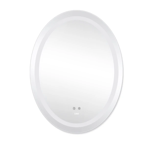 Дзеркало Lidz Vida 700х500 з LED-підсвічуванням Touch, з антизапотіванням, з димером, рег. яскравості LD78LF5070 - 2 фото