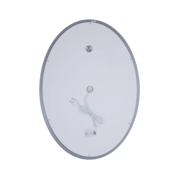 Дзеркало Lidz Vida 700х500 з LED-підсвічуванням Touch, з антизапотіванням, з димером, рег. яскравості LD78LF5070 - 4 фото