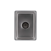 Мойка для кухни интегрированная Lidz Handmade H6845H Decor Honeycomb 3,0/1,0 мм LDH6845HDEC49444 - 8 фото