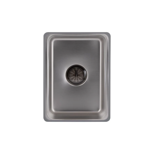 Мойка для кухни интегрированная Lidz Handmade H6845 Brushed Steel 3,0/1,0 мм LDH6845BRU49455 - 8 фото